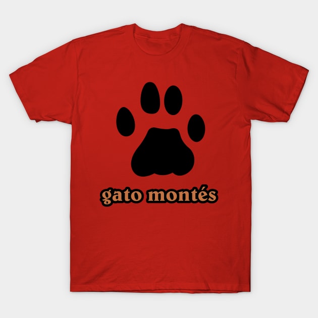 gato montes T-Shirt by ProcyonidaeCreative